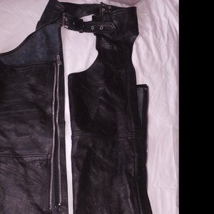 Interstate Leather Women's Leather Chaps Size S